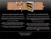 Tablet Screenshot of gamegrob.net